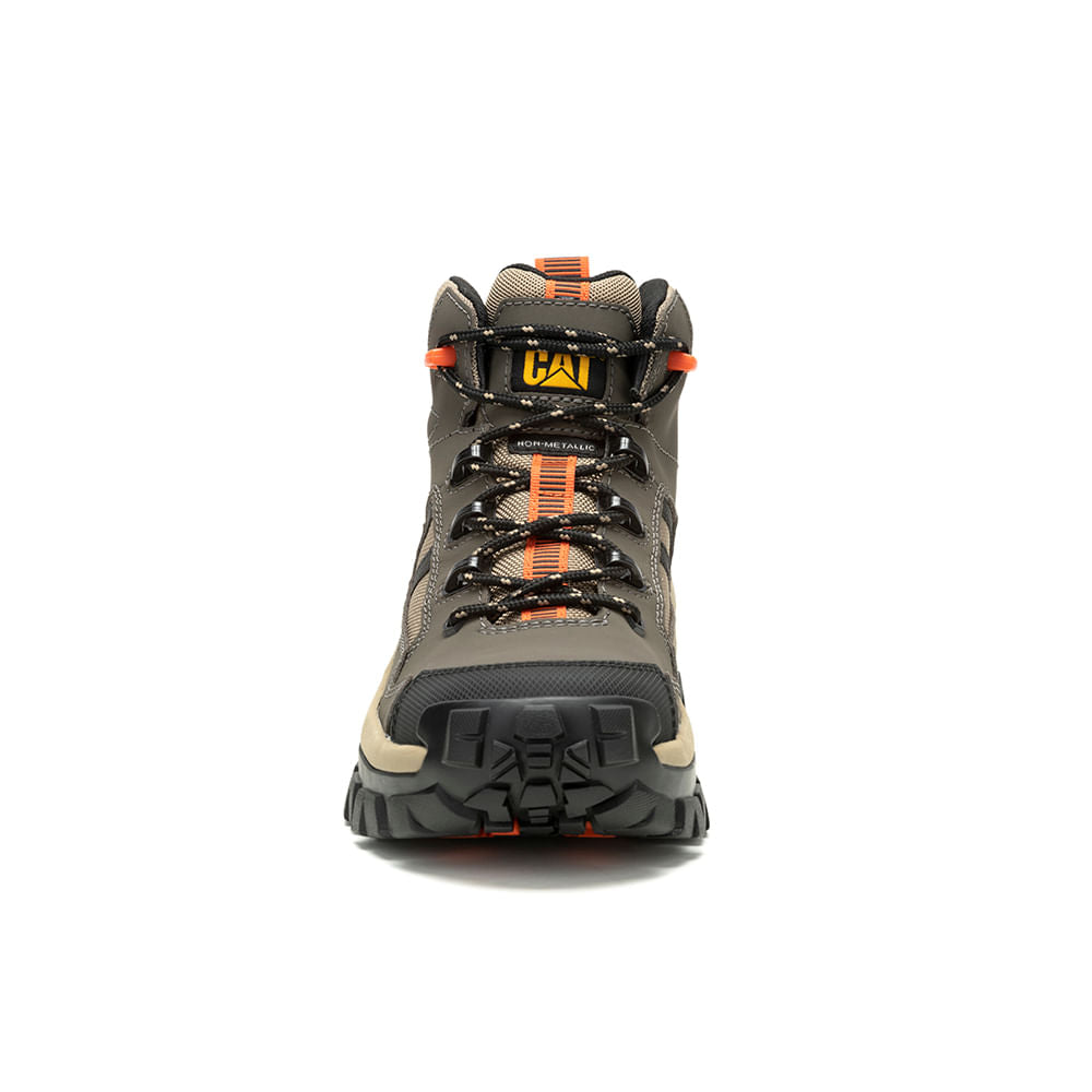 Bota Cat Invader Mid Vent CT Bungee Cord - Gris