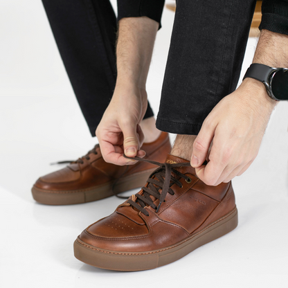 ZAPATILLA MARK MARRÓN